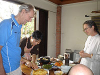 �얱�߂𒅂ċ��d����