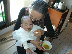 �i�^�[�V���̍�����X�[�v��H�ׂ�