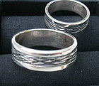 Pair Rings -H Line-
